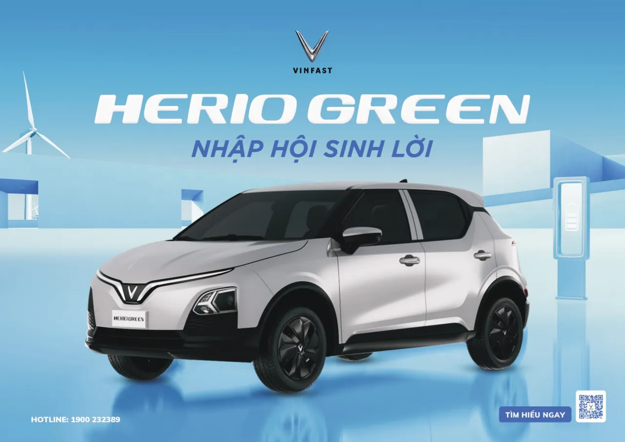 VinFast Herio Green